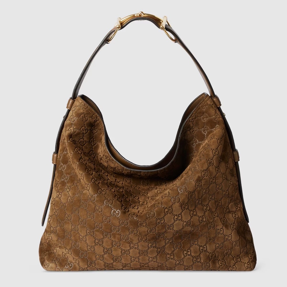 Gucci Beatrix suede shopper